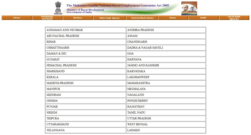 NREGA Job Card List 7